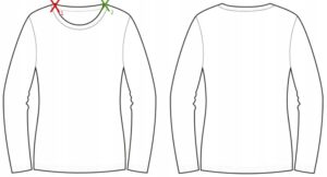 X7F304 BOOHOO BLUZKA DAMSKA KRÓTKA OMBRE 44 XXL - obrazek 5