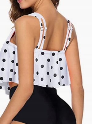 M3C309 AIDOTOP BIKINI Z WYSOKIM STANEM KROPKI S S - obrazek 2