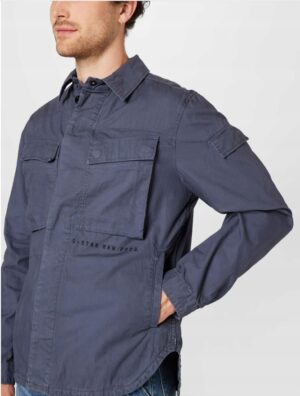 X7D26 G-STAR RAW PROSTA MĘSKA KURTKA PRZEJŚCIOWA L - obrazek 3