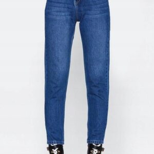 Z1A001 NASTY GAL NIEBIESKIE DAMSKIE SPODNIE JEANSOWE PROSTE 38 M