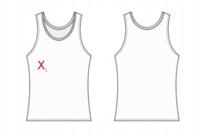 X9C304 BOOHOO PODKOSZULEK MĘSKI BIAŁY OVERSIZE XS - obrazek 4