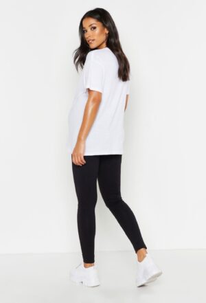 X4E208 BOOHOO MATERNITY KLASYCZNE LEGGINSY 38 M - obrazek 3