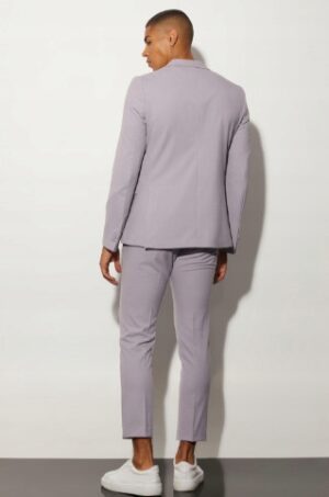 Z8D205 BOOHOO MAN MATERIAŁOWE SPODNIE SKINNY S/34 - obrazek 2