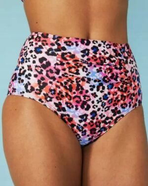 X5G014 BOOHOO DÓŁ OD BIKINI Z WYSOKIM STANEM 40