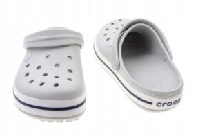 X5B002 CROCS MĘSKIE SZARE KLAPKI GUMOWE WSUWANE NA CO DZIEŃ 45-46 - obrazek 3