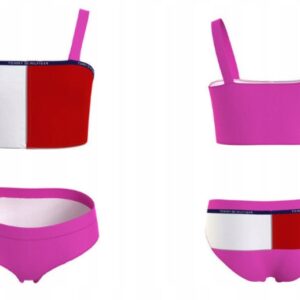 X9C315 TOMMY HILFIGER STRÓJ KĄPIELOWY TOP 14-16LAT