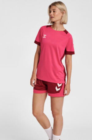 Z9E207 HUMMEL RÓŻOWY SPORTOWY T-SHIRT TOP 38 M