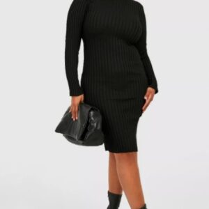M6E36 BOOHOO PLUS SIZE DOPASOWANA SUKIENKA 44 XXL