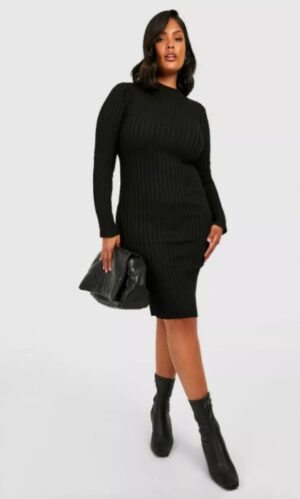 M6E36 BOOHOO PLUS SIZE DOPASOWANA SUKIENKA 44 XXL