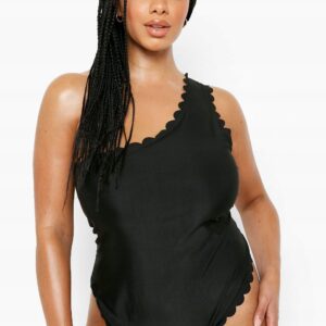 X7F303 BOOHOO PLUS STRÓJ KĄPIELOWY ASYMETRIA 5XL