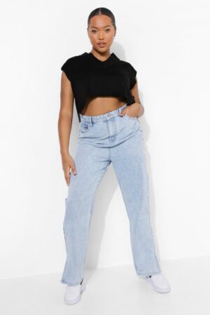 Z6D304*BOOHOO CZARNA BLUZKA TOP DZIANINA S 36 A00 - obrazek 3