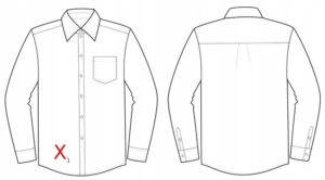 X8C308 TOMMY JEANS KOSZULA MĘSKA NIEBIESKA LOGO M M - obrazek 6