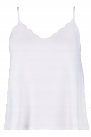 X9D110 BOOHOO TOP DAMSKI BIAŁY PLUS 52 6XL - obrazek 4