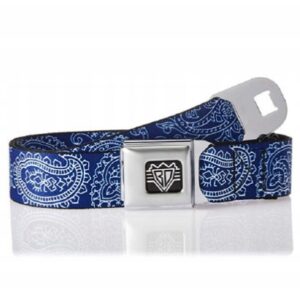 X4B112 BUCKLE DOWN WZORZYSTY PASEK UNISEX ONE SIZE