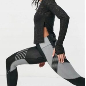X5D210 HIIT LEGGINSY DAMSKIE KLASYCZNE NA CO DZIEŃ S S