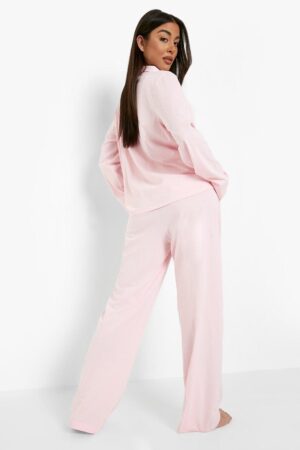 X8A110 BOOHOO BLUZKA OD PIŻAMY RÓŻOWA 42 XL - obrazek 2