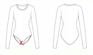 X6D101 PLT SHAPE ASYMETRYCZNE BODY BRĄZOWE 40 L - obrazek 7