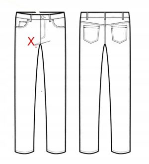 X7D06 ONLY SPODNIE JEANS NIEBIESKIE DAMSKIE M/30 30 - obrazek 4
