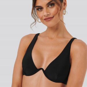 M1E113 NA-KD CZARNE BIKINI USZTYWNIANE 34 XS