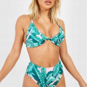Z5E201 BOOHOO DAMSKI KOMPLET BIKINI TROPIKAL 40