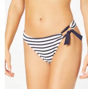 X8D023 ESPRIT DÓŁ BIKINI W GRANATOWE PASKI 38