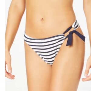X8D318 ESPRIT DÓŁ BIKINI W GRANATOWE PASKI 40
