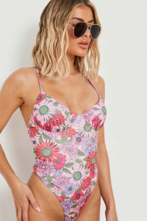 Z0G324 BOOHOO STRÓJ KĄPIELOWY JEDNOCZĘŚCIOWY 34