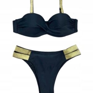 Z2G005 JFAN CZARNE BIKINI KOMPLET PUSH UP FIGI M