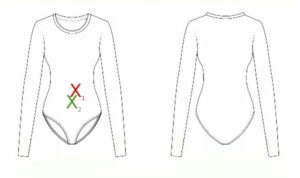 Z9C112 BOOHOO BODY KHAKI GŁADKIE DAMSKIE 54 - obrazek 4