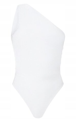 X6B207 PRETTYLITTLETHING DAMSKIE BIAŁE BODY XL