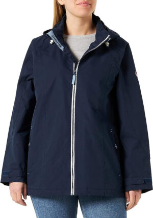 X7B301 BERMUDES PARKA DAMSKA GRANATOWA L