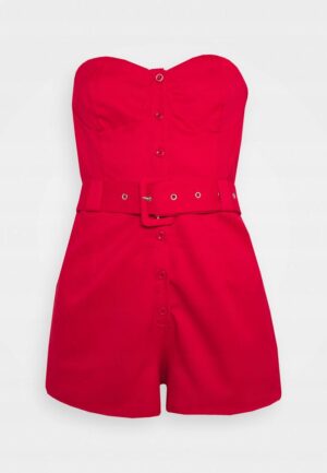 Z9E007*MISSGUIDED CZERWONY KOMBINEZON M 38 A00 - obrazek 3