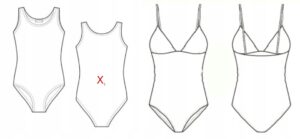 X4B015 BOOHOO STRÓJ KĄPIELOWY 2 PACK BASIC 44 XXL - obrazek 5