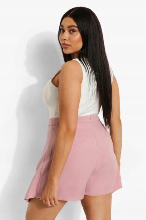 X6D213 BOOHOO PLUS RÓŻOWE SPODENKI XXL - obrazek 4