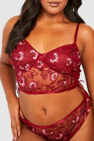 X9B308 BOOHOO PLUS SIZE KOMPLET BIELIZNY DAMSKI 44 - obrazek 2