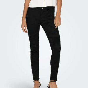 V2A119 CZARNE JEANSY SKINNY XXL