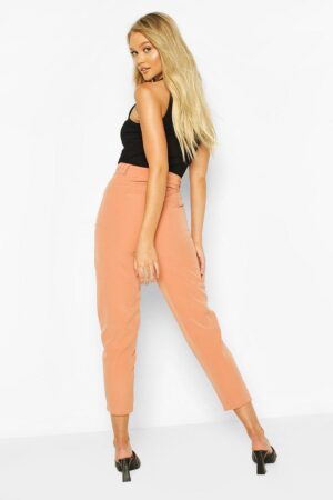 Z2F009 BOOHOO CZARNE SPODNIE MATERIAŁOWE 40 L - obrazek 4