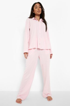X8A110 BOOHOO BLUZKA OD PIŻAMY RÓŻOWA 42 XL - obrazek 4