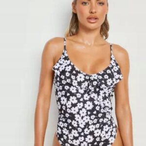 X6C023 BOOHOO STRÓJ KĄPIELOWY JEDNOCZĘŚCIOWY 38