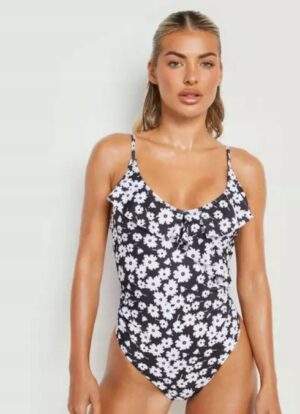 X6C023 BOOHOO STRÓJ KĄPIELOWY JEDNOCZĘŚCIOWY 38